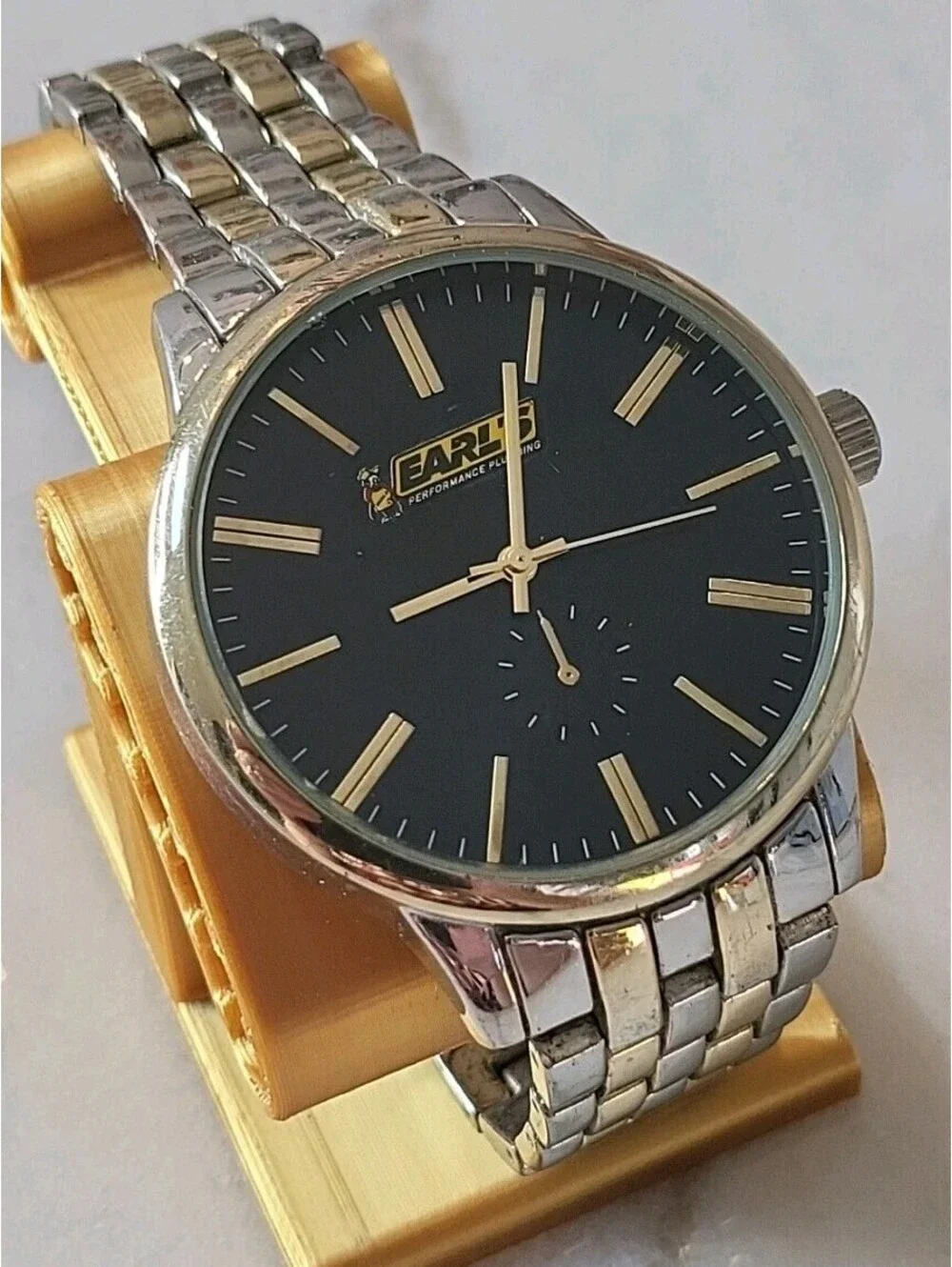 Mens Quartz Watch Working New Battery Automobilia 42mm Earls PerformancePlumbing